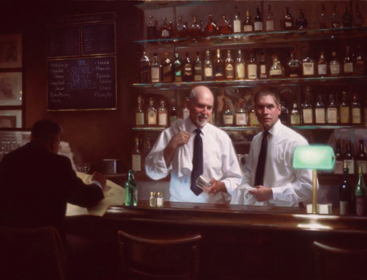 © Steven J. Levin, Two Bartenders